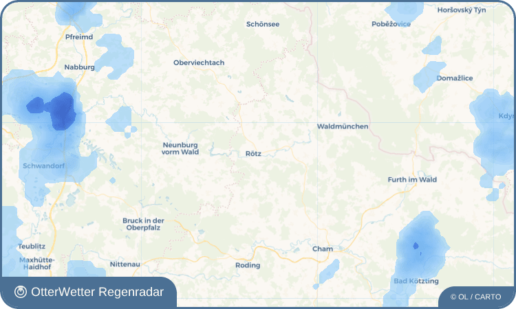 OtterWetter Regenradar-Widget Gmünd