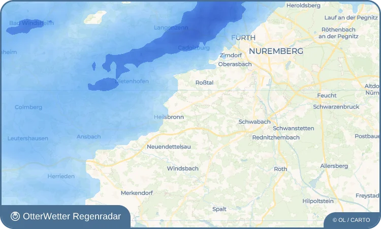 Wetter-Widget-Vorschau mit Vorhersagedaten für Göddeldorf