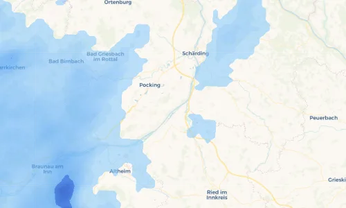 Regenradar Vorschaubild - Aktuelle Niederschläge in Gögging und Umgebung