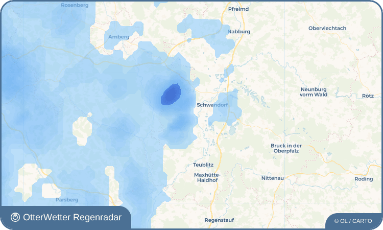 OtterWetter Regenradar-Widget Gögglbach