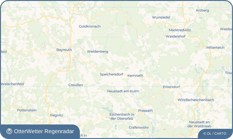 OtterWetter Regenradar-Widget Göppmannsbühl am Bach