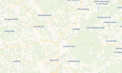 Regenradar Vorschaubild - Aktuelle Niederschläge in Gössenreuth und Umgebung