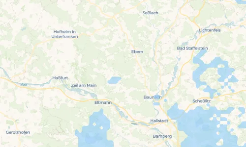 Regenradar Vorschaubild - Aktuelle Niederschläge in Goggelgereuth und Umgebung