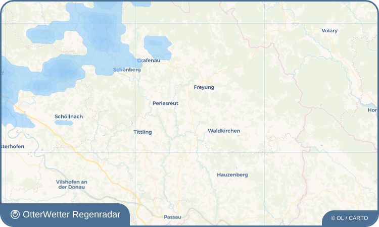 OtterWetter Regenradar-Widget Goggersreut