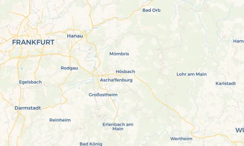 Regenradar Vorschaubild - Aktuelle Niederschläge in Goldbach und Umgebung