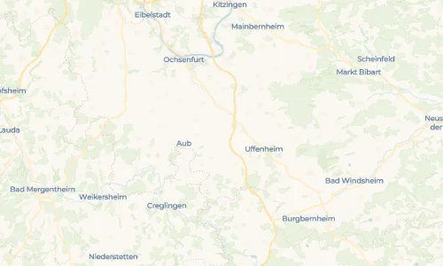 Regenradar Vorschaubild - Aktuelle Niederschläge in Gollachostheim und Umgebung