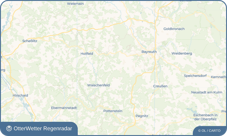 OtterWetter Regenradar-Widget Gollenbach