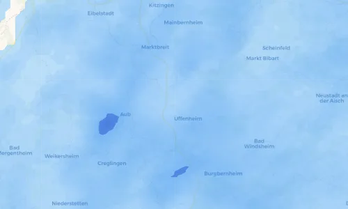 Regenradar Vorschaubild - Aktuelle Niederschläge in Gollhofen und Umgebung