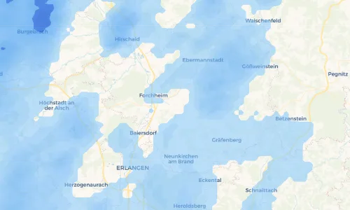 Regenradar Vorschaubild - Aktuelle Niederschläge in Gosberg und Umgebung