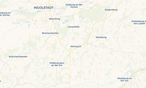 Regenradar-Vorschau: aktuelle Niederschläge in Gosseltshausen und Umgebung