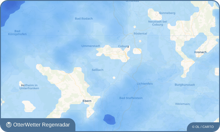 OtterWetter Regenradar-Widget Gossenberg