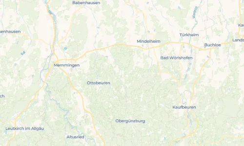Regenradar-Vorschau: aktuelle Niederschläge in Gottenau und Umgebung