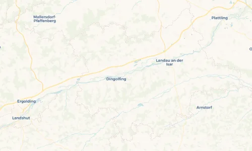 Regenradar-Vorschau: aktuelle Niederschläge in Gottfrieding und Umgebung