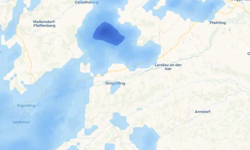 Regenradar Vorschaubild - Aktuelle Niederschläge in Gottfriedingerschwaige und Umgebung
