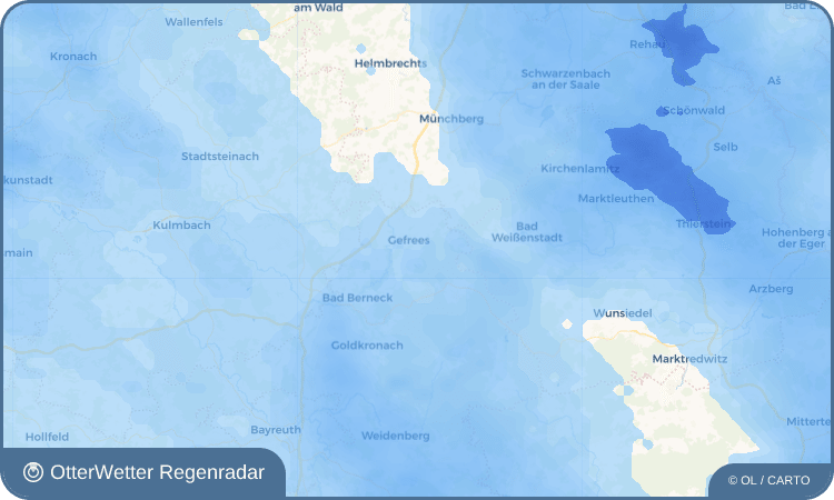 Wetter-Widget-Vorschau mit Vorhersagedaten für Gottmannsberg