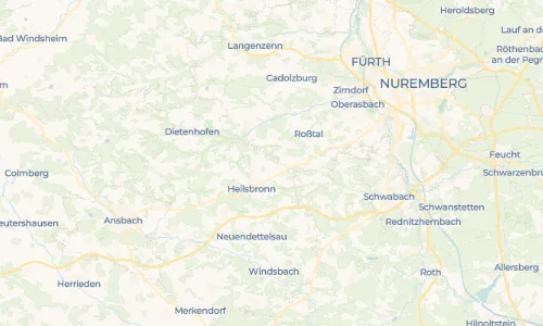 Regenradar Gottmannsdorf: aktuelle Niederschläge in Gottmannsdorf und Umgebung, Stand 21. Oktober 2026 um 8:10 Uhr