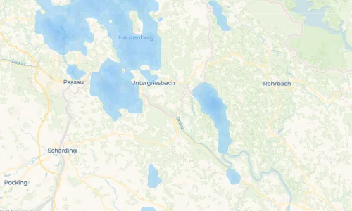 Regenradar Vorschaubild - Aktuelle Niederschläge in Gottsdorf und Umgebung