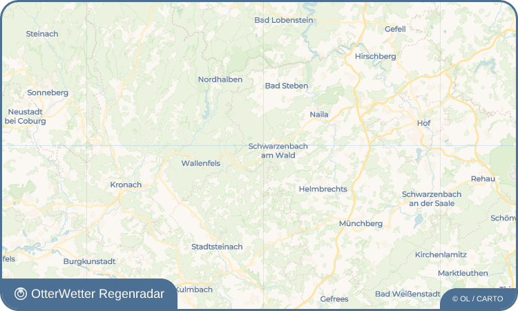 Widget-Vorschau für Gottsmannsgrün Wetter-Widget-Vorschau mit Vorhersagedaten für Gottsmannsgrün