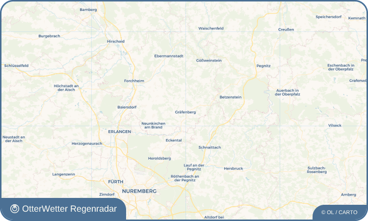 OtterWetter Regenradar-Widget Gräfenberg