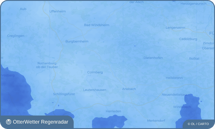 OtterWetter Regenradar-Widget Gräfenbuch