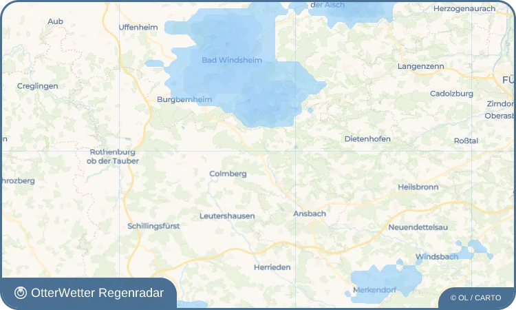 Widget-Vorschau für Gräfenbuch Wetter-Widget-Vorschau mit Vorhersagedaten für Gräfenbuch