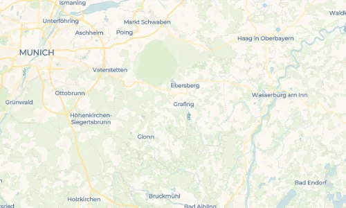 Regenradar Vorschaubild - Aktuelle Niederschläge in Grafing-Bahnhof und Umgebung