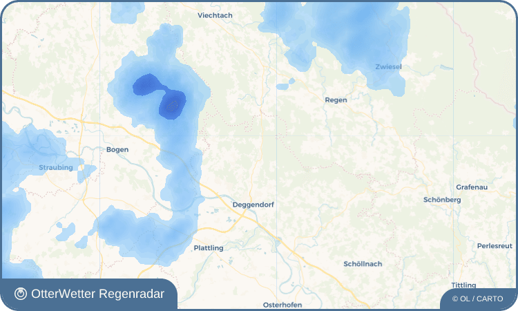 Widget-Vorschau für Grafling Wetter-Widget-Vorschau mit Vorhersagedaten für Grafling