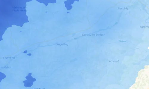 Regenradar Vorschaubild - Aktuelle Niederschläge in Graflkofen und Umgebung