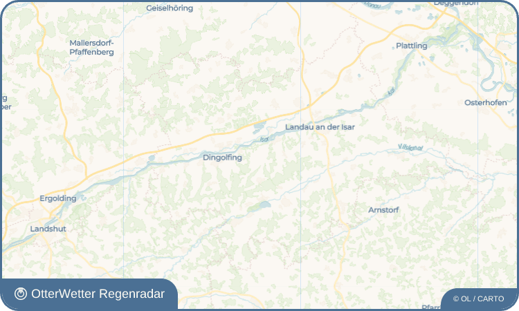 OtterWetter Regenradar-Widget Graflkofen