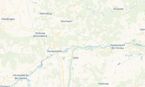 Regenradar-Vorschau: aktuelle Niederschläge in Graisbach und Umgebung
