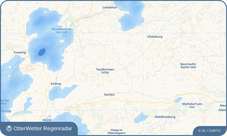 OtterWetter Regenradar-Widget Granting