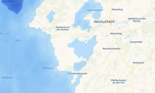 Regenradar Vorschaubild - Aktuelle Niederschläge in Grasheim und Umgebung