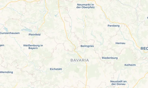 Regenradar Vorschaubild - Aktuelle Niederschläge in Greding und Umgebung