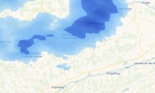 Regenradar Vorschaubild - Aktuelle Niederschläge in Greilsberg und Umgebung