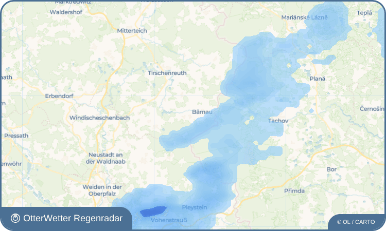 OtterWetter Regenradar-Widget Greim