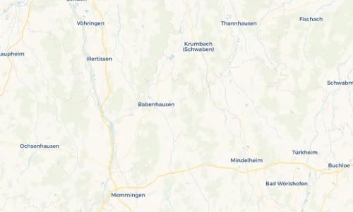 Regenradar Vorschaubild - Aktuelle Niederschläge in Greimeltshofen und Umgebung
