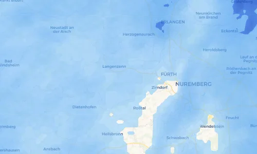 Regenradar Vorschaubild - Aktuelle Niederschläge in Greimersdorf und Umgebung