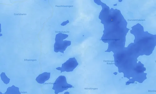 Regenradar Vorschaubild - Aktuelle Niederschläge in Greiselbach und Umgebung