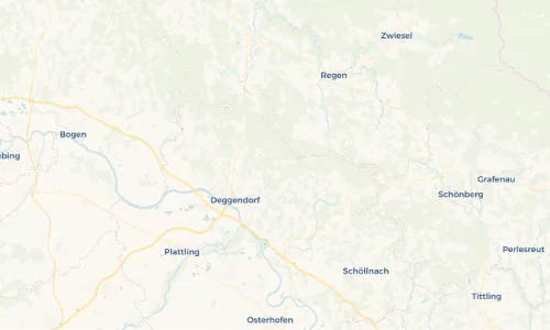 Regenradar Vorschaubild - Aktuelle Niederschläge in Greising und Umgebung