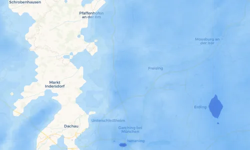 Regenradar Vorschaubild - Aktuelle Niederschläge in Gremertshausen und Umgebung