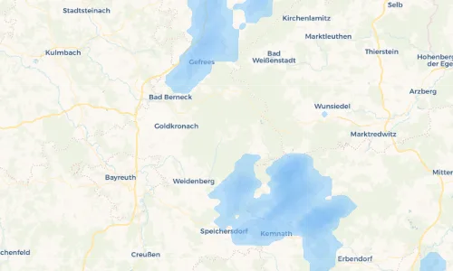 Regenradar Vorschaubild - Aktuelle Niederschläge in Grenzhammer und Umgebung