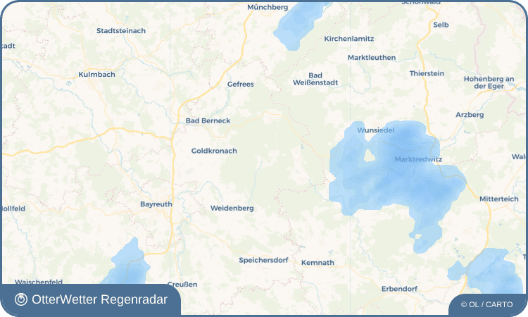 OtterWetter Regenradar-Widget Grenzhammer