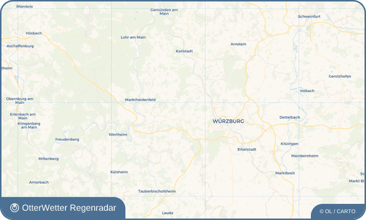 OtterWetter Regenradar-Widget Greußenheim