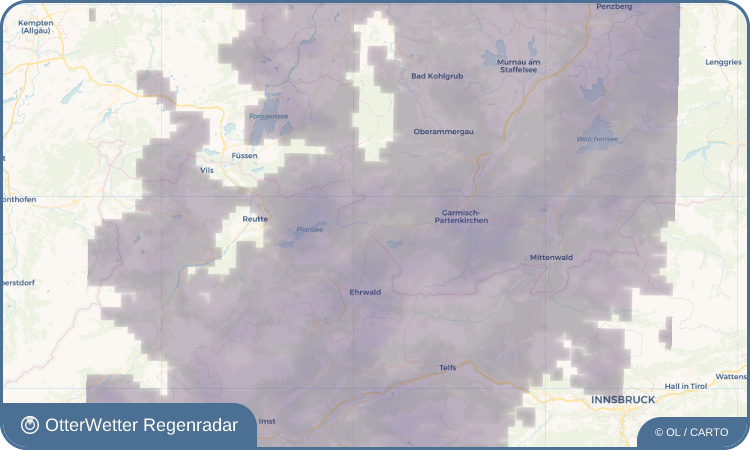 OtterWetter Regenradar-Widget Griesen