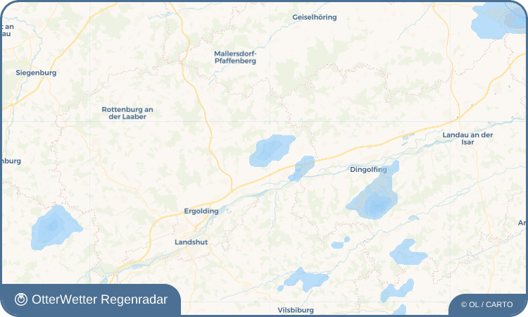 OtterWetter Regenradar-Widget Grießenbach