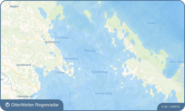 OtterWetter Regenradar-Widget Grillaberg