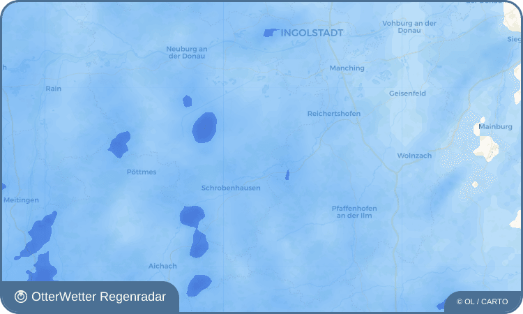 OtterWetter Regenradar-Widget Gröbern