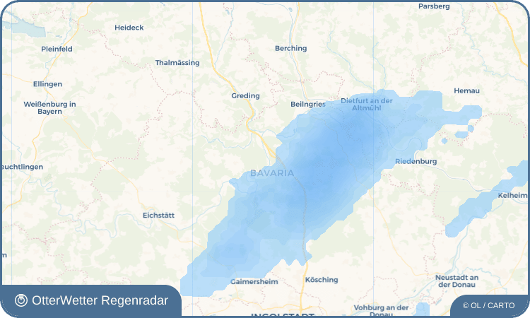 Wetter-Widget-Vorschau mit Vorhersagedaten für Grösdorf