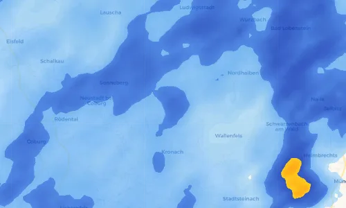 Regenradar Vorschaubild - Aktuelle Niederschläge in Grössau und Umgebung