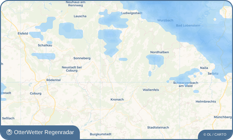 Wetter-Widget-Vorschau mit Vorhersagedaten für Grössau